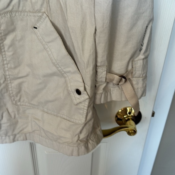 Buffalo Ladies Lightweight Utility Jacket in Beige Size Medium - Picture 4 of 14